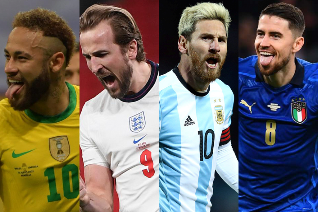 Seleção dos finalistas da Copa América +&nbsp;Eurocopa