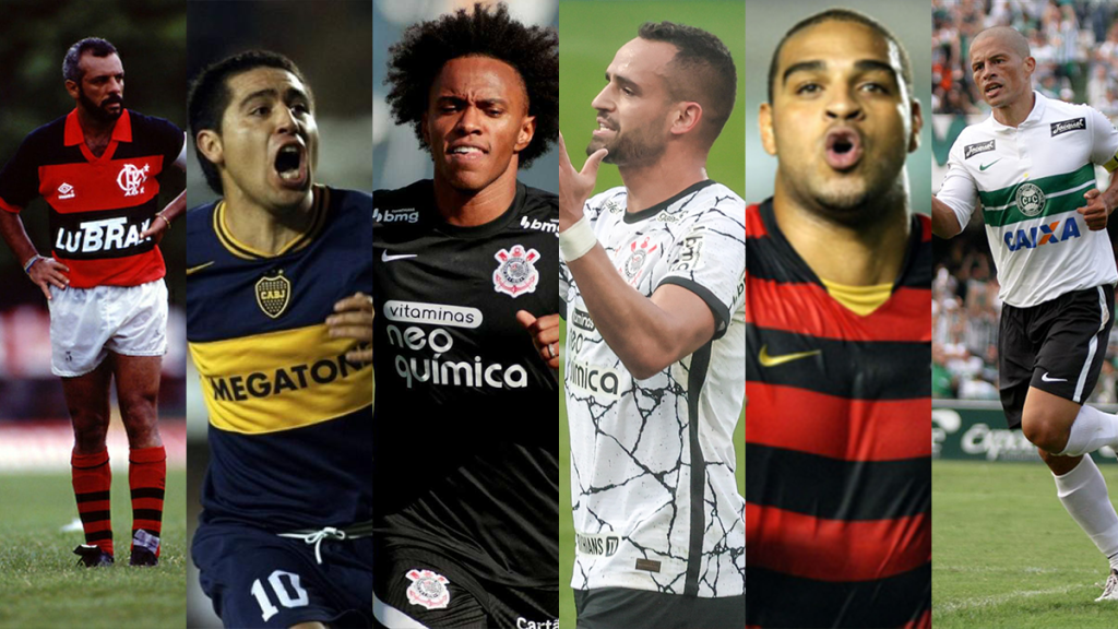 Para inspirar Willian e Renato Augusto: 5 Jogadores que retornaram com sucesso aos times que possuem&nbsp;identificação